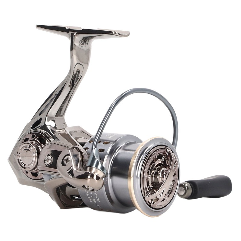 5.2:1 Fishing Reel Long Casting Metal Spinning Reels Chamfer Outlet