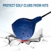 FRANKTECH Golf Head Covers, 3 Pack EVA Plastic Golf Club