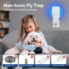 Fly Trap Indoor(2 Device + 10 Glue Cards), Fruit Fly