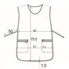 PALLTEX Ampato Women's / Men's Apron with Pocket Work Aprons