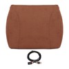 Khaki Portable Heating Waist Cushion USB Port 3 Adjustable Temperature