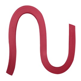 Zorfeter Red Quilling Paper Strips 120 Strips, 3mm(1/8") Width, 21 Inch Length Quilling Strips for Art DIY Hand Craft Christmas