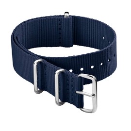 Archer Watch Straps - Nylon NATO Watch Straps - Choice of Colour and Size, dark blue