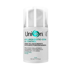 HYALURON BIOTIC-CERA OIL-CONTROL Crema Gel Hidratante Facial para Piel Mixta, Grasa y Sensible | Triple Ácido Hialurónico, Niacinamida, Ceramidas y Postbióticos | Matificante Control de Grasa y Reparación de Barrera | 50 ml
