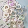 15 Rolls Slim Washi Tape Set, Leaves, Floral, Aesthetic Strips,