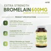Herba Herba Bromelain Supplement 600mg C 180 Capsules | 2,400