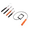 5Pcs Telescoping Magnetic Pickup Tool 360° Rotation Shock Resistant LED