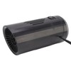 Black Portable Car Heater Quick Heating Automatic Overheat Protection Car