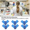 sourcing map 6pcs ESD Anti Static Foot Heel Straps 20"