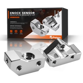 Knock Sensor and Harness Relocation Bracket Kit Compatible with 1997-2007 GM Gen 3/III LS V8 Engines (LS1, LM7, LR4, LQ4, LS6, L59, LQ9, LM4, L33) - 551216-KN30