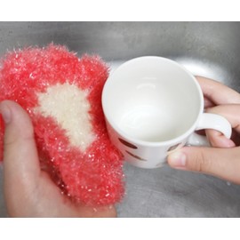 반짝이 아크릴 수세미 플라워 Glitter Acrylic Scrubber Flower