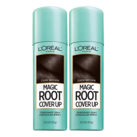 L'Oréal Paris L'oreal. Tinte Cubre Raices. Color Cafe Oscuro. Paquete De 2