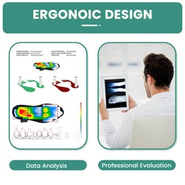Adjustable Heel Lift Insert for Women - Welnove 3 Layers Heel Wedge for Supination & Pronation Correction, Adhesive Medial & Lateral Heel Inserts for Bow Legs, Knee Pain, Foot Alignment - Size L
