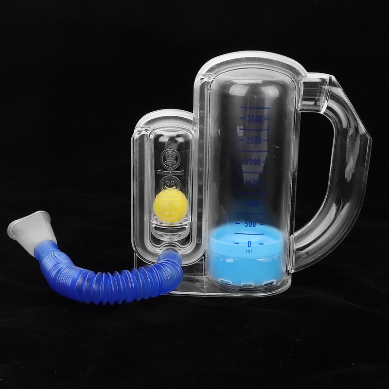 3000ml Spirometry Breathing Exerciser Lung Breathing Vital Capacity Training Tool