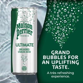 Maison Perrier Ultimate Sparkling Water, 11.15 Fl Oz Cans, 8 Count, 3 Pack