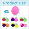 12Pcs Easter Egg Stampers Set, Stamps for Crafting, Easter Toys,