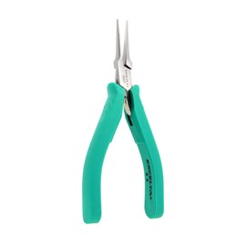 Excelta Stainless Steel Pliers, Gentle Spring Mechanism, Ergonomic Anti-Static & Cushioned Grip, Precision Tool, 5.5" Length, Intermediate