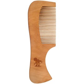 'T Rex Holding Spanner' Wooden Comb (HA00055585)