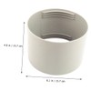 STOBAZA Air Conditioner Extension Hose Coupler Hose Connector Drain Pipe