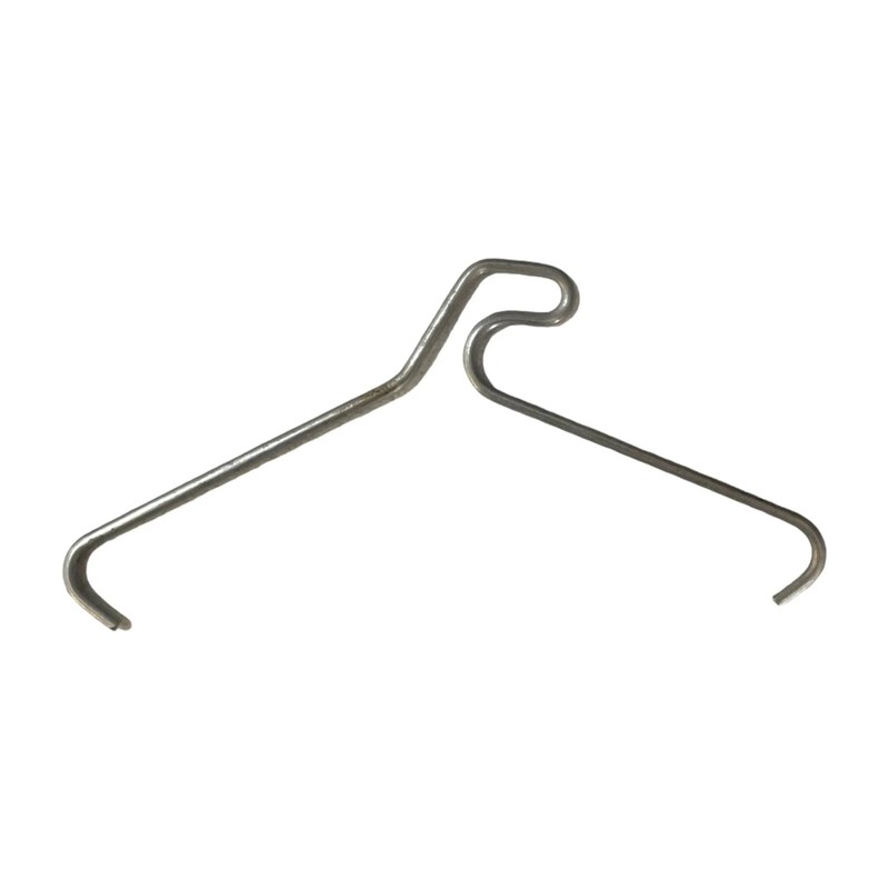 5 Pack 76mm (3") Brick Hooks - Wall Clips Hangers