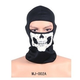Skull Balaclava New Call of Duty Tactical Ghost Mask Headwear lf1140 - One Size Fits Most Size4 3ea