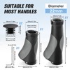 GlasFlength Ergonomic Bicycle Grips MTB Bicycle Handlebar Grips Mountain Bike