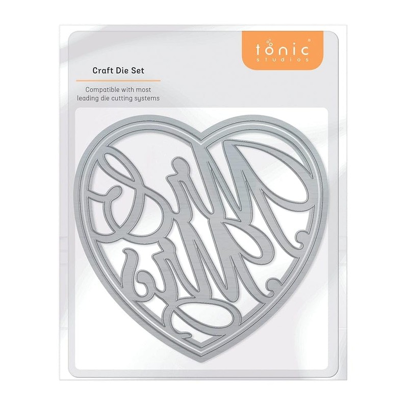 Tonic Studios Mr & Mrs Die Set (94 x 91mm)