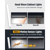 SUPERDANNY 16 Inch Under Cabinet Lights, Hand Wave Sensor 65