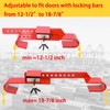 Heavy Duty Steel Cargo Door Lock/Standard Shipping Container Lock with