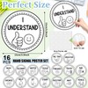 16 Pcs Sign Language Posters for Classroom, Teacher Students Visual