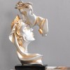 Couples Kiss Sculpture Exquisite Decorative Resin Kissing Lover Figurine Home