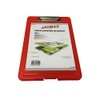 Janrax A4 Red Clipboard Box File - Storage Filing Case