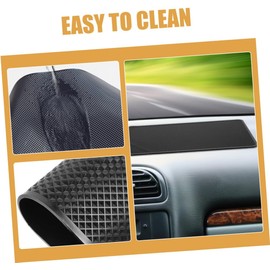 Tofficu 2 Piezas Almohadillas Antideslizantes para Tablero de Auto Soporte para Teléfonos Llaves y Accesorios Material