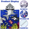 YCFAIIKG Children's Surfing Shark Bath Towel with Hood, Bathrobe, Beach