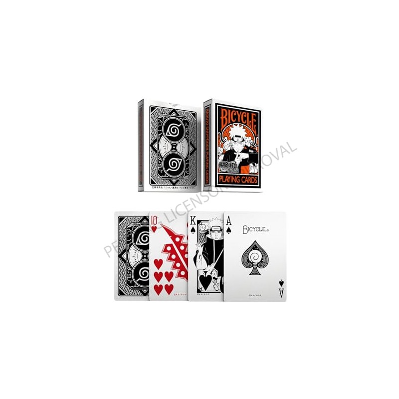 Bicycle Naruto Shippuden Anime Playing Cards, 1 Deck