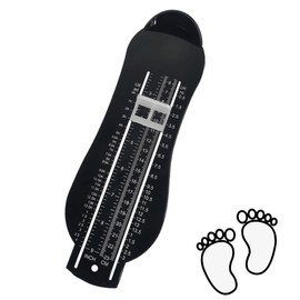 1PCS Foot Measure for Children UK Black Shoe Sizer Measuring Devices Foot Measure UK Accurate Foot Length Measurement Kids Foot Measure UK Shoe Size Measure UK For Shoe Fitting Foot Measuring Gauge