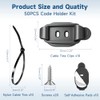 Adjustable Cable Management Clips - Self Adhesive Cord Organizer