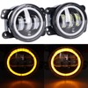 Angel Eyes Light 30W 3000LM LED Front Foglight 10‑30V Universal