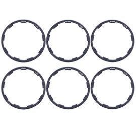 Felimoa Spacer Rear Sprocket Bicycle Road Bike, 3 Types, Total 6 Piece Set (0.04, 0.06, 0.06 inch (1, 1.5, 2 mm)