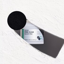 Club Clio [30 Pads] Dermatory Salicinic Pore Clear Black Pad Refill / [30매]더마토리 살리시닉 포어 클리어 블랙 패드 리필