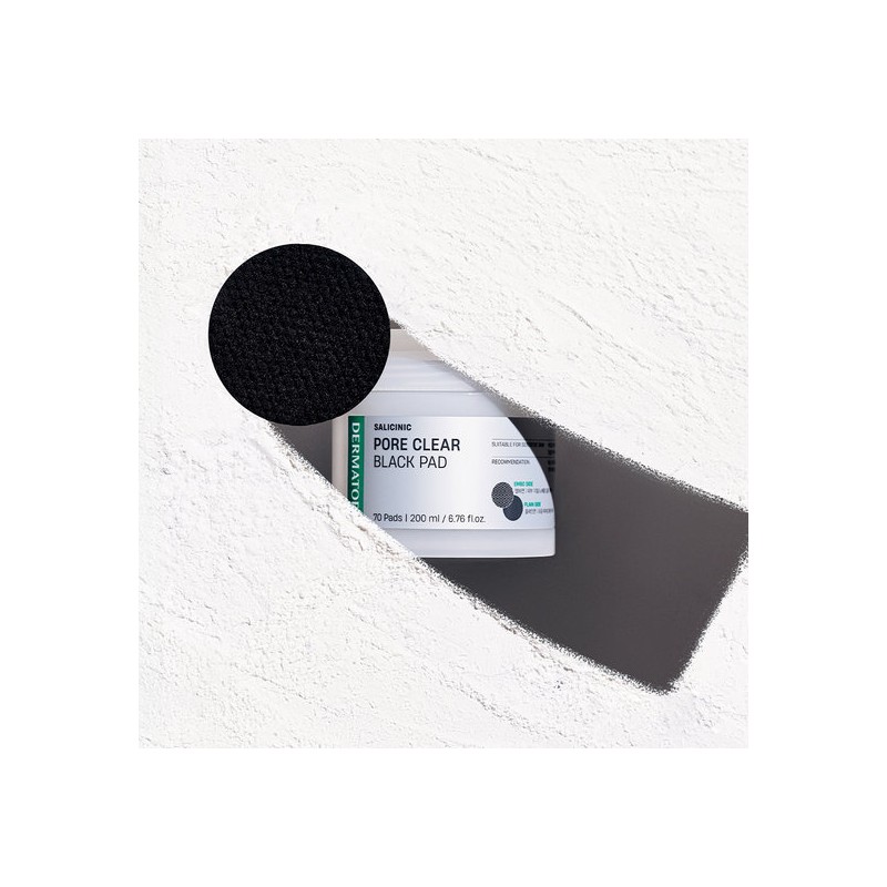 Club Clio [30 Pads] Dermatory Salicinic Pore Clear Black Pad