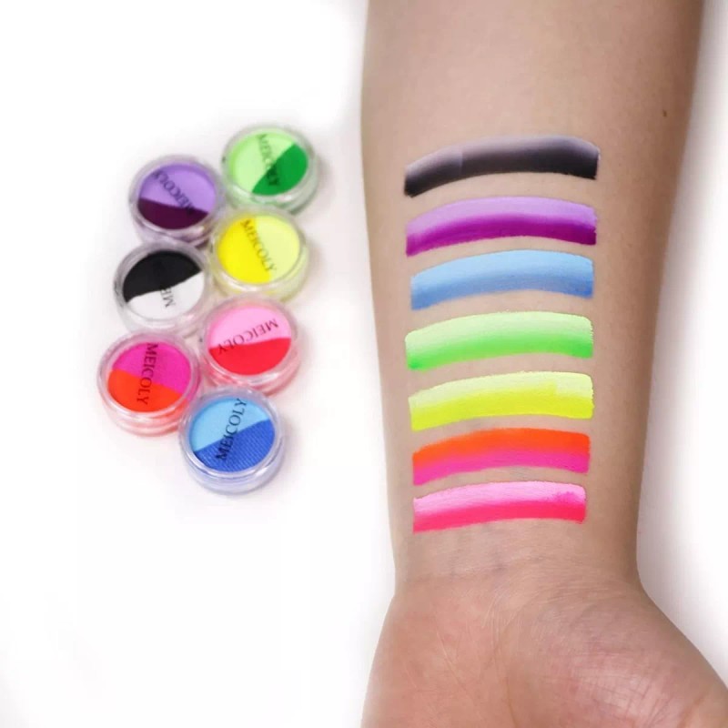 Meico Delineador De Ojos Duo Activado Por Agua Color Pastel