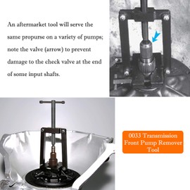 0033 Universal Transmission Front Pump Remover Heavy Duty Tool for Ford, Chrysler & GM, Replace T-0033 & J-45053