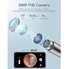 Qimic Ear Wax Removal, Ear Cleaner with Camera and Light,