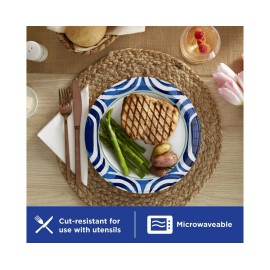 Dixie Ultra Paper Plates 10" Heavy Duty 186 Count Disposable Dinner