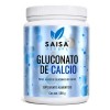 Gluconato De Calcio 500 g | Suplemento Alimenticio | Cocina Molecular | 100% puro | Saisa Herbal
