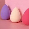 Waterdrop Puff Random Color Makeup Sponge Waterdrop Foundation Puff 3ea