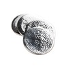 Premier Housewares Coasters - Set of 4, Hammered Stainless Steel,