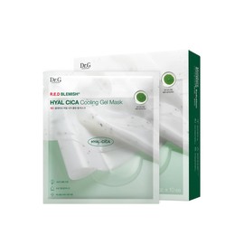 Red Blemish Hyal Cica Cooling Gel Mask 10 Piece Set / 레드 블레미쉬 히알 시카 쿨링 겔 마스크 10매 세트