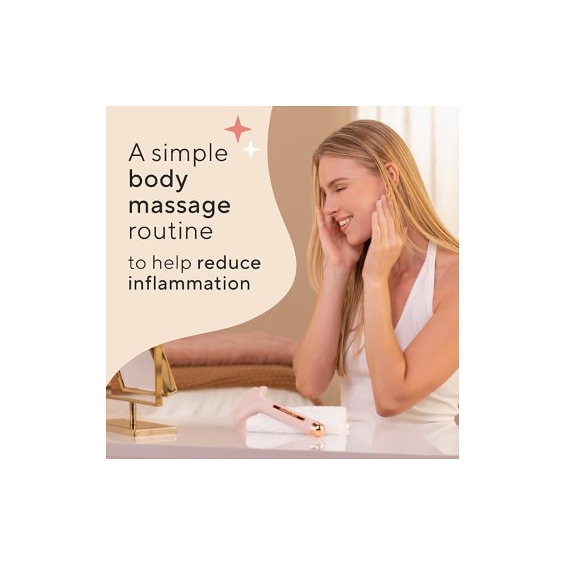 Finishing Touch Rodillo de Hielo para Masaje Facial Impecable